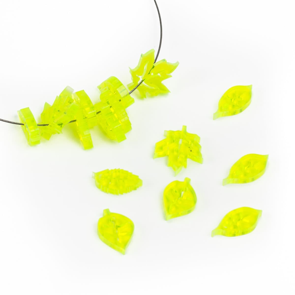 Neon Green Translucent Acrylic example product.