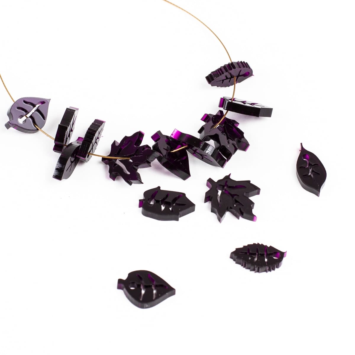 Purple Translucent Acrylic example product.