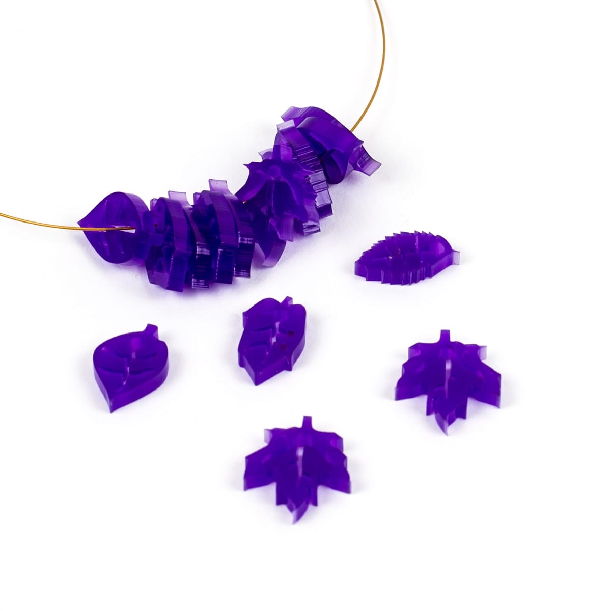 Purple Acrylic example product.