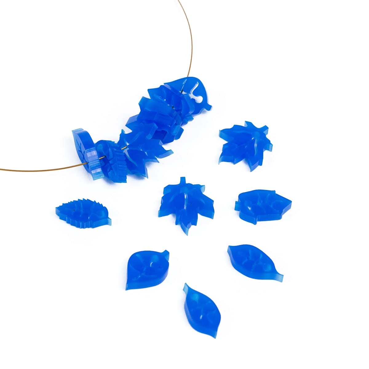 Medium Blue Translucent Acrylic example product.