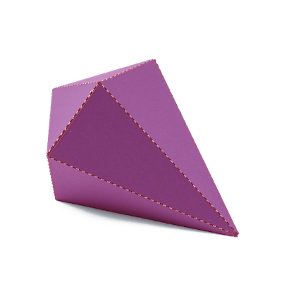 Purple Matboard example product.
